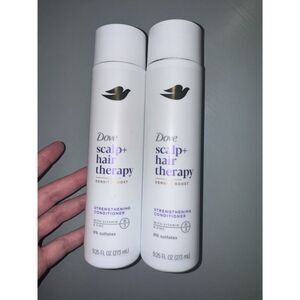Dove Scalp+ Hair Therapy Density Strengthening Conditioner 9.25 FL OZ 2 Pack